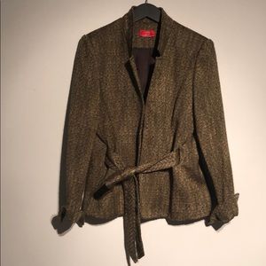 Oscar by Oscar de la Renta Boucle Jacket